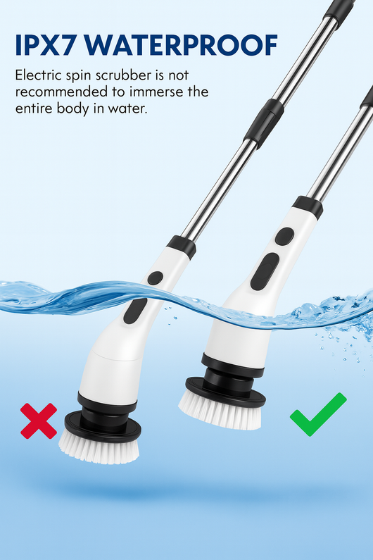 EverClean™ Electric Spin Scrubber