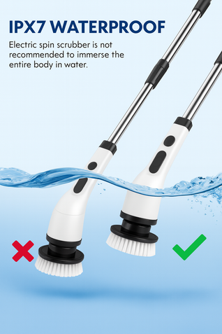 EverClean™ Electric Spin Scrubber