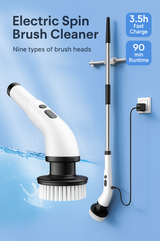 EverClean™ Electric Spin Scrubber